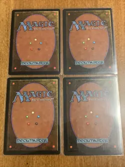 1994 Magic: The Gathering - Revised(3rd) - x4 SERRA ANGEL Playset - NM - Image 2