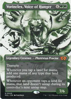 MTG: March of Machine: Multiverse Legends: Vorinclex, Voice of Hunger: LP Con - Image 1