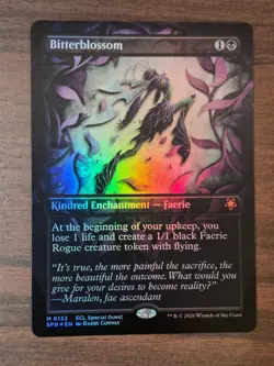 Bitterblossom (Borderless) Special Guests Foil - Image 1
