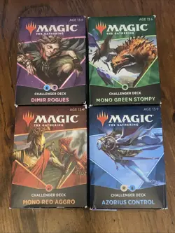MTG 2021 Challenger Decks Set of 4 Magic the Gathering FACTORY SEALED. - Image 2