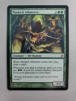 MTG Masked Admirers Lorwyn Regular Rare - Image 1