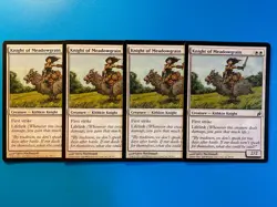 MTG 4x Knight of Meadowgrain Lorwyn Modern Magic the Gathering x4 NM - Image 1