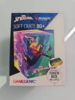 Gamegenic: Magic: The Gathering Spider-Man SOFT CRATE 80+ Deck Box - Image 1