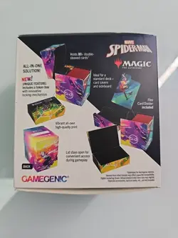 Gamegenic: Magic: The Gathering Spider-Man SOFT CRATE 80+ Deck Box - Image 2