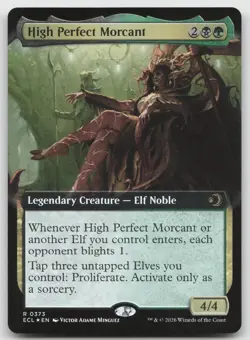 High Perfect Morcant (Extended Art) R Foil Lorwyn Eclipsed 373 NM - Image 1