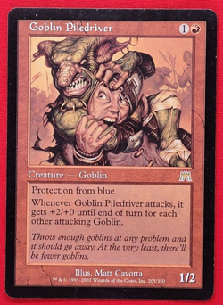 MTG: Goblin Piledriver - Onslaught - Image 1