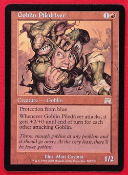 MTG: Goblin Piledriver - Onslaught - Image 1
