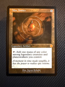 mtg MOX AMBER The Brothers' War: Retro Frame Artifacts LP+ magic - Image 1