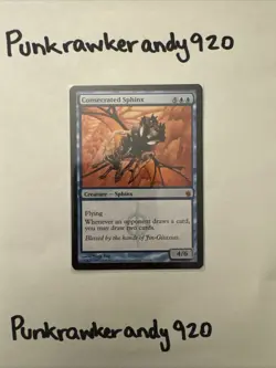 Consecrated Sphinx Mirrodin Besieged Regular - Image 1