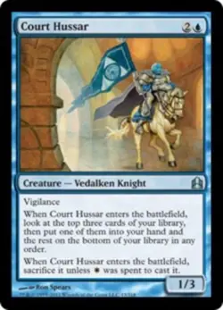 1x Near Mint, English Court Hussar - Commander - Image 1