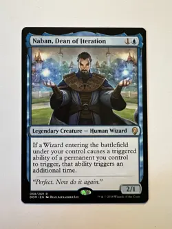Naban, Dean of Iteration - MTG Dominaria - NM - Image 1