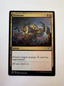 Terminate - MTG Commander 2020 - NM - Image 1