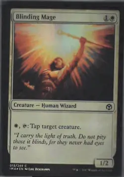 Blinding Mage - Iconic Masters: #13, Magic: The Gathering - Foil Lp C250 - Image 1