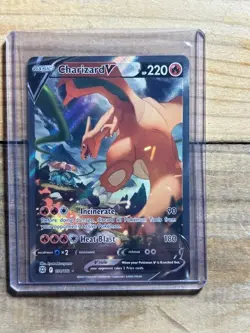 Pokemon Card CHARIZARD #154 V BRILLANT STAR (RARE) MINT ALTERNATE FULL ART - Image 2