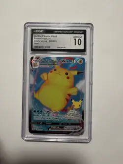 Surfing Pikachu 2021 Pokemon Celebratione 009/025 CGC-10 - Image 1