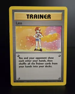 Pokemon TCG - LASS - 75/102 - RARE - UNLIMITED - BASE SET (1999) - WOTC - LP - Image 1