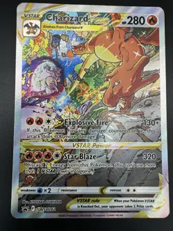 Charizard VSTAR SWSH262 - Sword & Shield Black Star Promo Full Art - Pokemon TCG - Image 3