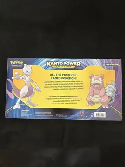 Pokemon Kanto Power Collection Box Mewtwo-EX Slowbro-EX XY Evolutions 820650809446 - Image 2