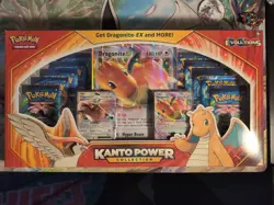 Pokemon TCG XY Evolutions Kanto Power Collection Box Dragonite Pidgeot EX Sealed - Image 1