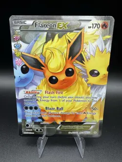 Flareon EX Full Art RC28-32 Pokemon Generations: Radiant Collection Holo 2016 - Image 1