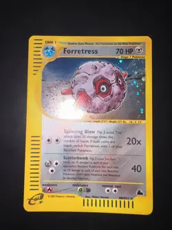 PSA 9 Pokemon TCG Forretress Holo Rare Skyridge H8/H32 Eng NEARMINT+ - Image 1
