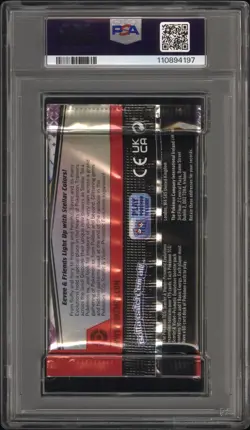 Pokemon S&V Prismatic Evolutions Vaporeon / Jolteon / Flareon Pack PSA 9 Mint - Image 2