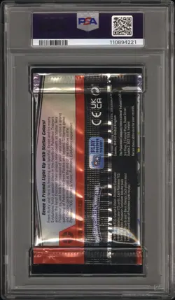 Pokemon S&V Prismatic Evolutions Espeon & Umbreon Booster Pack PSA 9 Mint - Image 2