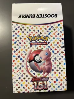 Pokemon 151 Booster Bundle Display (10 Sealed Booster Bundles) Opened Display - Image 1