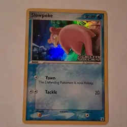 Pokemon Slowpoke EX Delta Species 83/113 Reverse Holo Common 50HP TCG Nintendo - Image 1