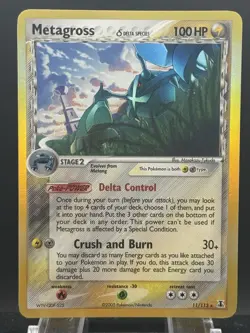 2005 Pokemon EX Delta Species Metagross Reverse Holo #11/113 - Image 1