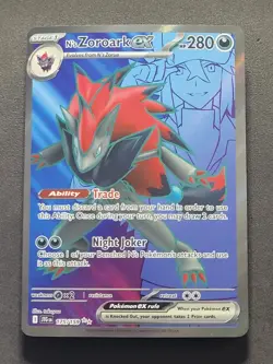 N's Zoroark ex 175/159 Ultra Rare Journey Together Pokemon TCG - Image 1