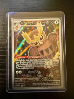 2023 Pokemon Scarlet & Violet Promo Noctowl 141 NM - Image 1