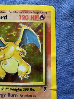 Pokemon Legendary Collection Charizard Holo WOTC - Image 3