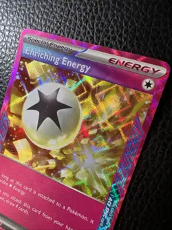 Enriching Energy 191/191 Pokemon S&V Surging Sparks Ace Spec Rare PACK FRESH NM* - Image 2