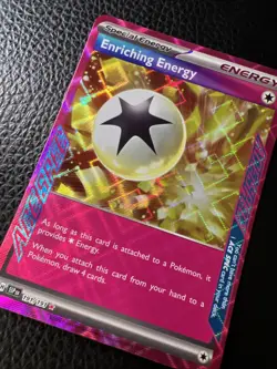 Enriching Energy 191/191 Pokemon S&V Surging Sparks Ace Spec Rare PACK FRESH NM* - Image 3