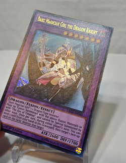 Dark Magician Girl the Dragon Knight DRL3-EN044 Ultra Rare 1st Ed Yugioh 7982 - Image 3