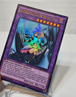 Dark Magician Girl the Dragon Knight DRL3-EN044 Ultra Rare 1st Ed Yugioh 7982 - Image 4