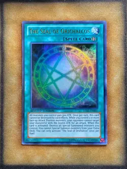 Yugioh The Seal of Orichalcos LC03-EN001 Ultra Rare Limited Edition LP - Image 1
