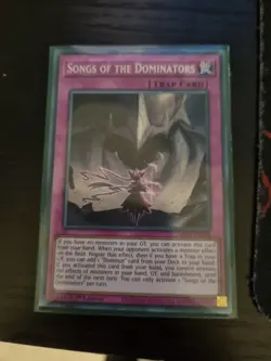 YUGIOH SONGS OF THE DOMINATORS SECRET ALIN-EN078 NEAR MINT - Image 1