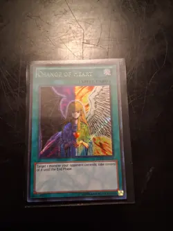 🔥 YUGIOH • CHANGE OF HEART • SECRET RARE • LCYW-EN124 • UNLIMITED • NM 🔥 - Image 1