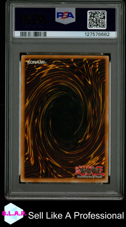 BLUE-EYES WHITE DRGN. KAIBA STARTER DECK 1ST ED. YUGIOH KAIBA EVO 2004 001 PSA 7 - Image 2