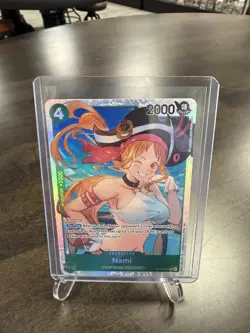 🔥🔥🔥 Nami OP14-031 (SR) The Azure Sea’s Seven One Piece TCG English 🔥🔥🔥 - Image 1