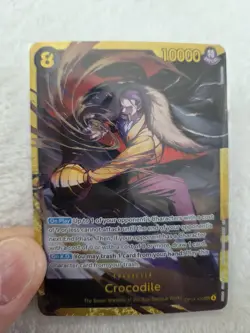 ONE PIECE CCG | Crocodile OP14-120 (SEC) THE AZURE SEA'S SEVEN | ENGLISH - Image 1