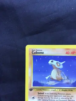 Pokemon Cards: Jungle 1st Edition Common: Cubone 50/64 - Image 2
