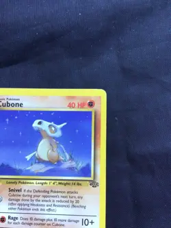 Pokemon Cards: Jungle 1st Edition Common: Cubone 50/64 - Image 3