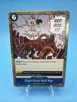 One Piece Card Game Gum-Gum Red Roc OP04-056 English - Image 1