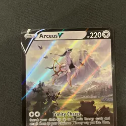 Arceus V Swsh204 Swsh: Sword & Shield Promo Cards Holo NM Condition - Image 2