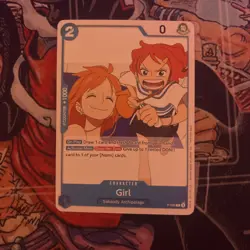 Girl (OP14 Release Event) P-096 One Piece Promotion Cards Regular - Image 1