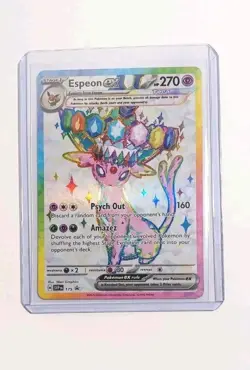 Mint! Pokemon ESPEON EX SVP 175 - Prismatic Evolutions -ULTRA RARE PROMO Card A - Image 2