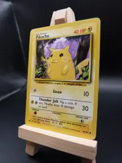 Pokemon Common Card : Pikachu 58/102 (Base Set) - Image 3